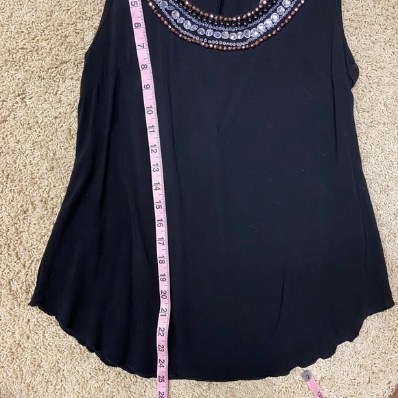 Karlie Embellished Beaded Tank Top Size Small - Picture 9 of 9